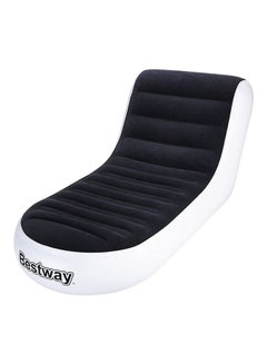 Buy Chaise Sport Lounger Inflatable Chair Sofa Airbed Float Multicolour 165x84x79cm in Saudi Arabia