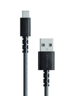 اشتري كابل باور لاين سيليكت+ من USB-A إلى USB-C 2.0 بطول 1.8 م أسود/فضي في السعودية