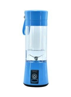 Buy Portable And Rechargeable Battery Juice Blender Clear/Blue 23cm in Egypt