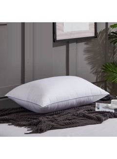 اشتري Designed Pillow قطن أبيض 50x75سم في السعودية