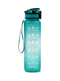 Buy Sports Water Bottle Blue 1Liters in Saudi Arabia