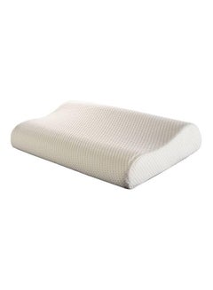 Buy Memory Foam Contour Pillow Beige 61X36X12.5centimeter in Saudi Arabia