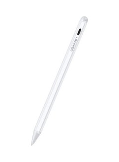 اشتري قلم إلكتروني ستايلس لشاشة اللمس التكاثفية أبيض في السعودية