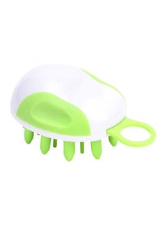 Buy Hair Shampoo Scalp Brush White/Green 104x5x8cm in Saudi Arabia