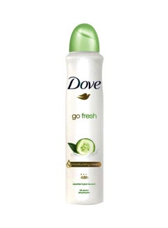 Buy Go Fresh Cucumber Spray Anti-Perspirant Deodorant 250ml in UAE