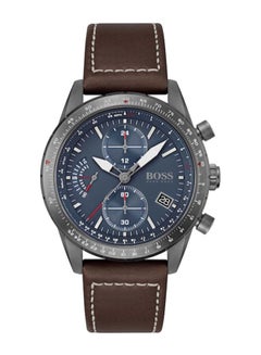 اشتري Men's Pilot Edition Water Resistance Leather Analog Watch 1513852 في مصر