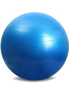 اشتري كرة لتمارين اللياقة البدنية والتمرينات الهوائية واليوغا مع مضخة، لون أزرق في مصر