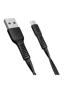 اشتري كابل شحن ونقل بيانات بمنفذ مايكرو USB أسود في مصر