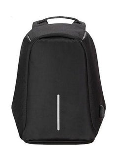 اشتري Unisex Antitheft Backpack Laptop Usb Port Charger Black في السعودية