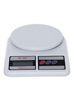 Buy Electronic Scale  SF - 400 LCD Display White in Egypt