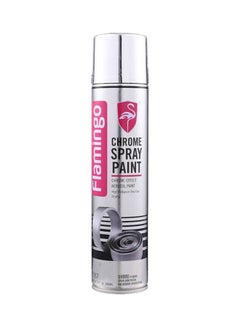 اشتري Flamingo Chrome Spray Paint Silver 330 Ml في مصر