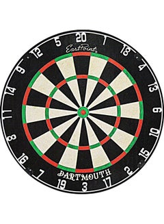 اشتري Dartmouth Bristle Dartboard Game Set 48x48x5سم في الامارات