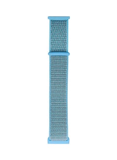 Buy Nylon Replacement Band for Fitbit Versa 3/Fitbit Sense Cyan in Saudi Arabia