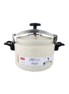 Buy Pressure Cooker Beige/Silver/Black 9Liters in Saudi Arabia