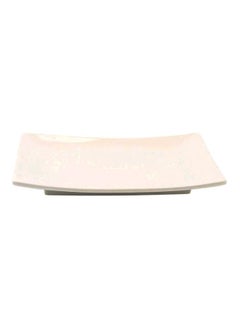 Buy Rectangular Platter White 30cm in UAE