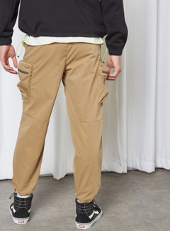 FINGERCROXX Cargo Pants Dark Beige UAE 