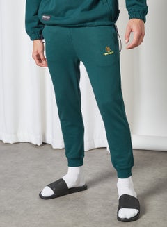 Buy Logo Sweatpants Dark Green in UAE