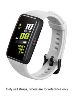 Buy Replacement Strap For Huawei Honor Band 6 Smart Watch White in Saudi Arabia