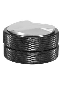 Buy Stainless Steel Coffee Tamper Black/Silver in Saudi Arabia