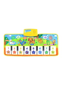 Buy Baby Piano Music Play Mat Toy 73x28cm in UAE