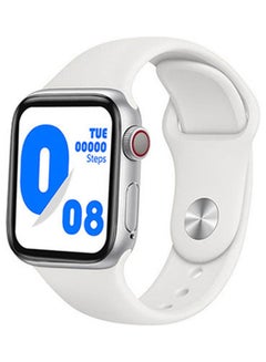 اشتري G63L Silicone Smart Watch With Calls Compatible For Android And IOS White في الامارات