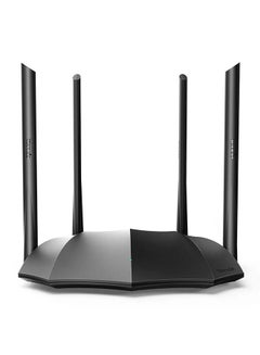 Buy AC8 AC1200 Smart Dual-Band Gigabit WiFi Router Black in Saudi Arabia