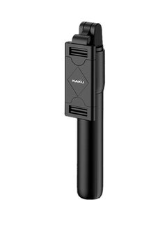 Buy 120.0 mAh Integrated Wireless Bluetooth Tripod Selfie Stick Black in UAE