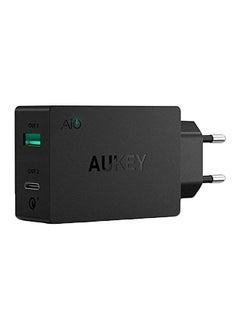 Buy 2-Port Wall Charger Black in Saudi Arabia