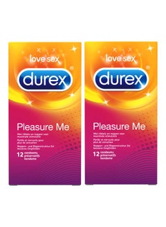 Buy Pack Of 2 Pleasure Me Condom, 24 Count in Egypt