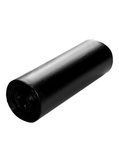 اشتري 12-Piece Heavy Duty Garbage Roll X-Large 60 Gallon Black 95x120cm في السعودية