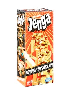 Buy 54-Piece Classic Jenga Stacking Block Kit A2120 9.84 x 3.94 x 5.91 inchesinch in UAE