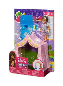 Shop Barbie Skipper Babysitters Tent Playset Doll Online In Dubai Abu Dhabi And All Uae