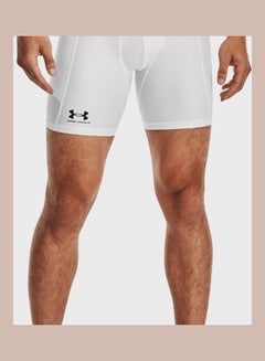 Buy Heatgear Armour Shorts White in UAE