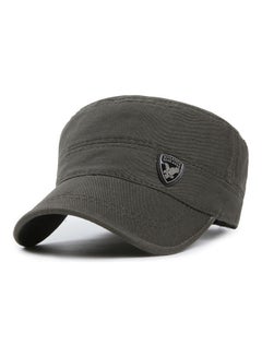 Buy Flat-Top Cap Grey in Saudi Arabia