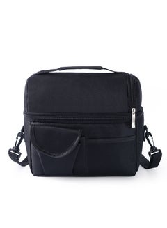 Buy Thermal Cooler Lunch Bag Black in UAE