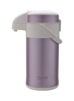 Buy Coffee And Tea Flask Purple/White in Saudi Arabia