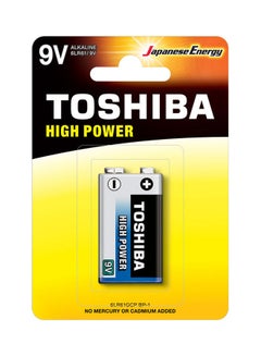 Buy High Power Alkaline Battery 9V Multicolour in Egypt