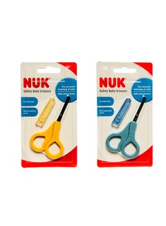 Buy Safety Baby Scissors - Assorted in UAE