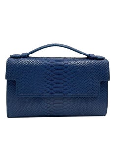 Buy Trendy Pattern Clutch Bag Blue in Saudi Arabia