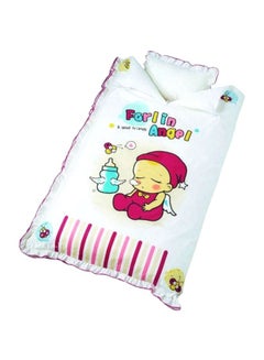 Buy Printed Baby Sleeping Bag- White in UAE