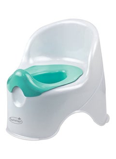 Buy Lil Loo Potty Training Seat - White/Blue in UAE