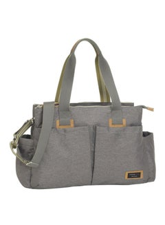 Buy Travel Shoulder Polyester Bag - Grey in UAE