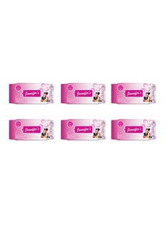 Buy Makeup Remover 30 Wipes Pack Of 6 Pink 32x9x9cm in UAE