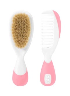 Buy Brush And Comb, Pink in UAE