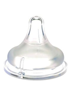 Buy Peristaltic Plus Wide-Neck Nipple BPA Free, 6+ M - Clear in UAE