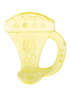 Buy Cooling Teether, 4+ Months - Trumpet, Yellow in UAE