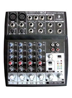 Buy Xenyx 802 Mixer Black/Blue/White in UAE