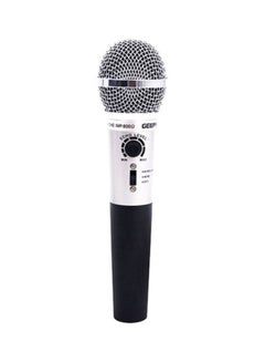 Buy Wireless Entertainment Microphone GMP3927 Silver/Black in Saudi Arabia