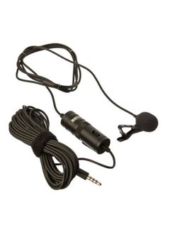 Buy Lavalier Stereo Clip Microphone By-M1 Black in Egypt