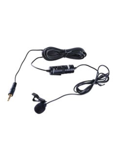 Buy Omnidirectional Lavalier Microphone Black in Egypt